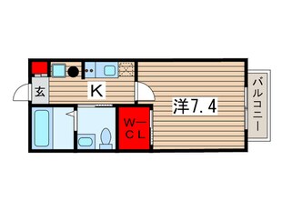 ベルメゾンＫの物件間取画像